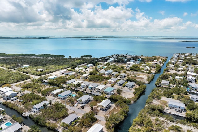 3667 S Seas St, Big Pine, FL 33043 - aerial perspective of suburban area featuring a large body of water