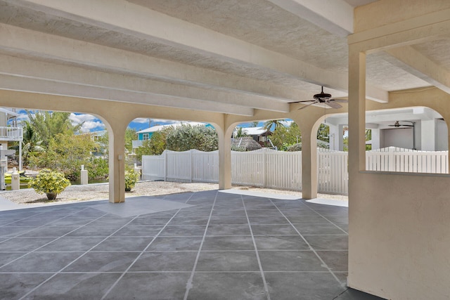 3667 S Seas St, Big Pine, FL 33043 - view of patio / terrace featuring ceiling fan