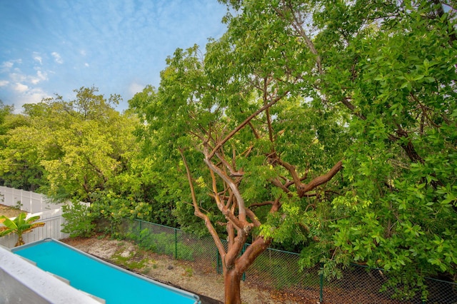 view of pool