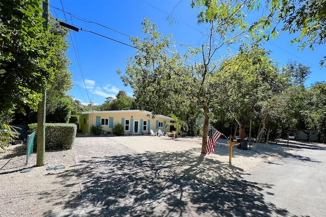 view of rear view of house