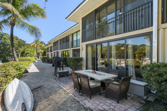 view of patio / terrace with outdoor dining space