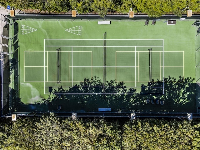 drone / aerial view