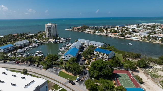 95 Coco Plum Dr Unit 1A, Marathon, FL 33050 - drone / aerial view of a nearby body of water