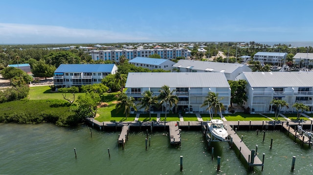 95 Coco Plum Dr Unit 1A, Marathon, FL 33050 - aerial view of a nearby body of water