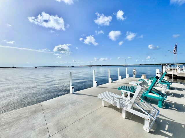 101620 Overseas Hwy Unit 11N, Key Largo, FL 33037 - dock area featuring a water view