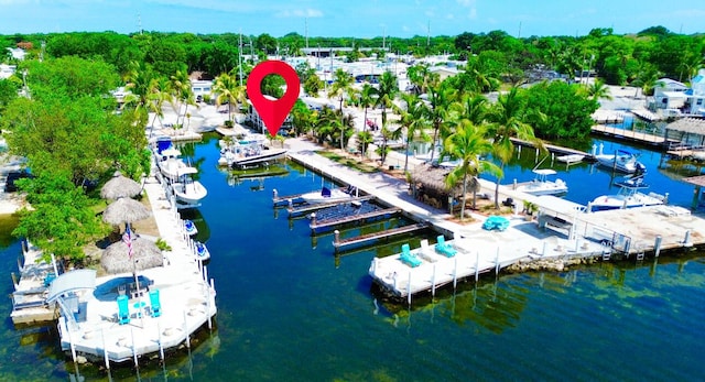 101620 Overseas Hwy Unit 11N, Key Largo, FL 33037 - aerial view of a nearby body of water and a marina