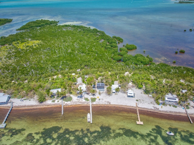 10 W Cook, Big Pine, FL 33043 - birds eye view of property with a water view