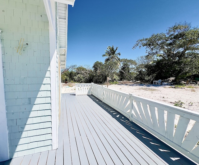 view of deck