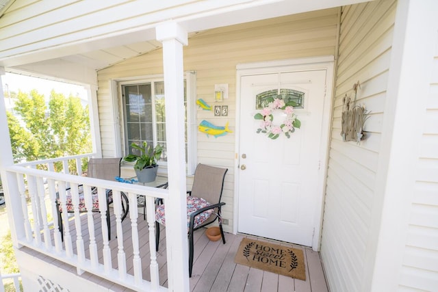 view of entrance to property