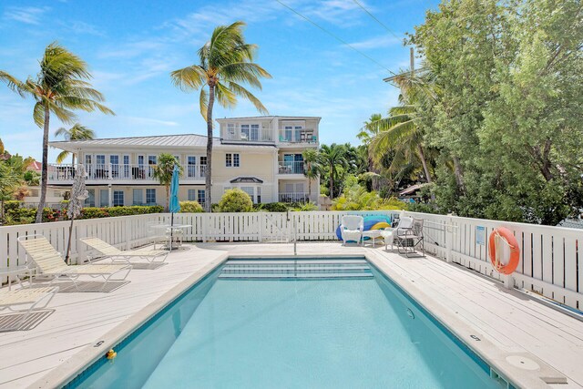 view of swimming pool