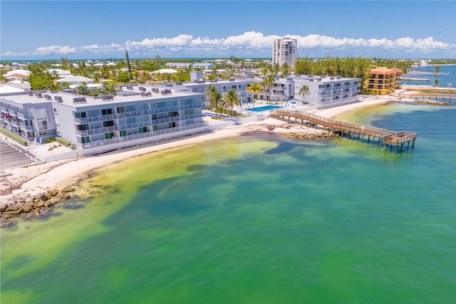 201 E Ocean Dr Unit 3-311, Key Colony, FL 33051 - aerial view of a large body of water