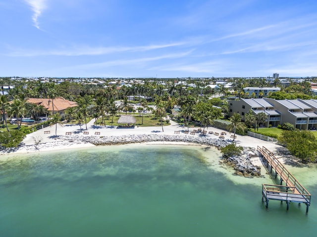 1101 W Ocean Dr Unit 29, Key Colony, FL 33051 - aerial view of residential area with a nearby body of water
