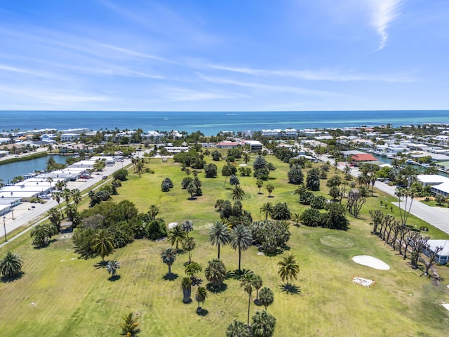1101 W Ocean Dr Unit 29, Key Colony, FL 33051 - bird's eye view of a nearby body of water and a golf club