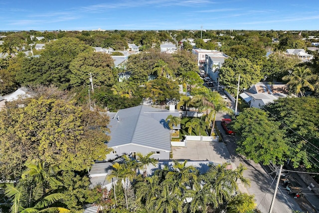 birds eye view of property featuring a residential view