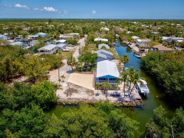 29012 Bigonia Dr, Big Pine, FL 33043 - aerial view of residential area featuring a large body of water