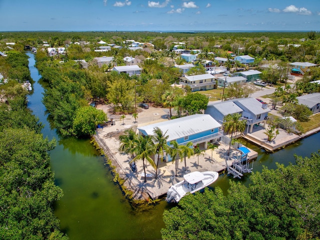 29012 Bigonia Dr, Big Pine, FL 33043 - aerial perspective of suburban area featuring a large body of water