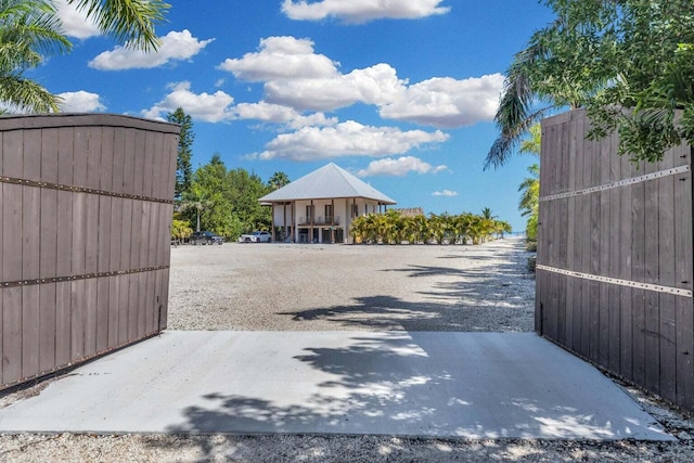 view of gate