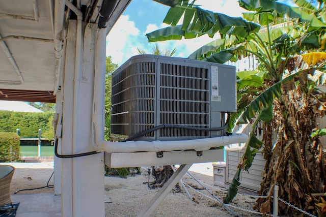 details featuring cooling unit