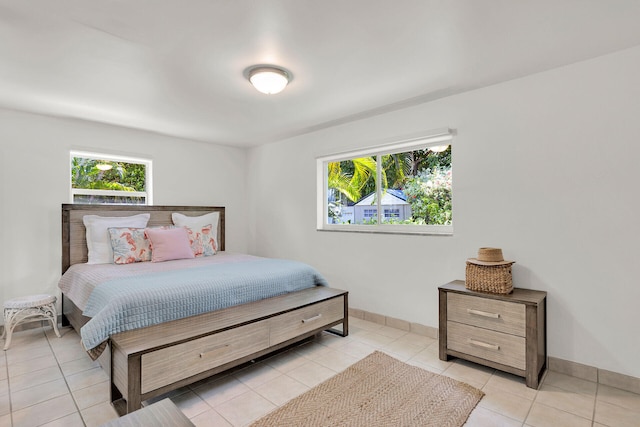 1412 Johnson St, Key West, FL 33040 - bedroom featuring light tile patterned floors and baseboards