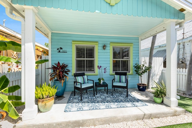 321 Julia St, Key West, FL 33040 - view of covered porch