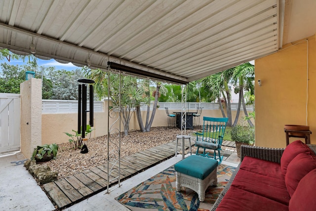 view of patio / terrace