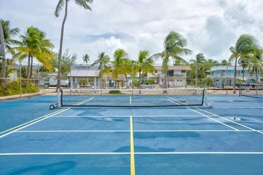 view of tennis court