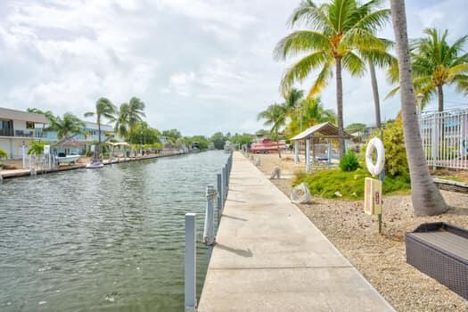 dock area featuring a gazebo and a water view