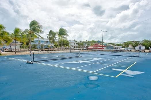 view of sport court