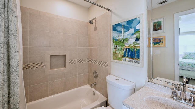 101 Front St Unit 8, Key West, FL 33040 - bathroom featuring shower / bathtub combination with curtain and vanity