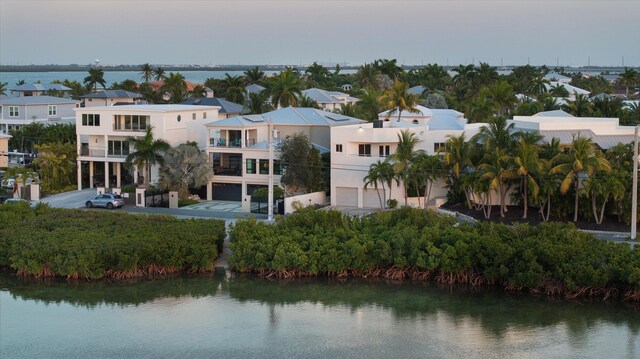 22 Floral Ave, Key Haven, FL 33040 - drone / aerial view with a water view