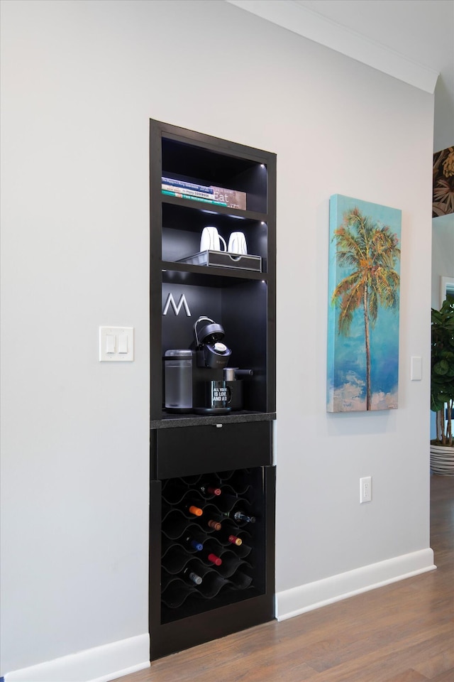 22 Floral Ave, Key Haven, FL 33040 - details featuring hardwood / wood-style flooring