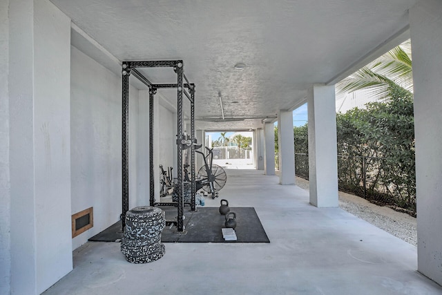 view of workout room