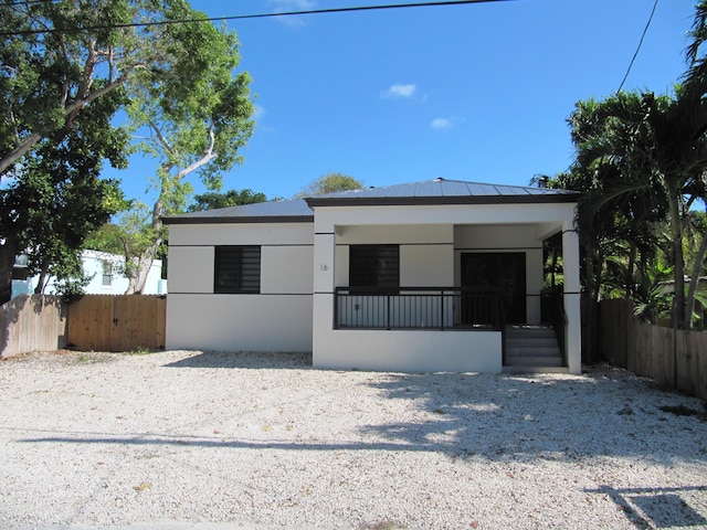 view of front of house