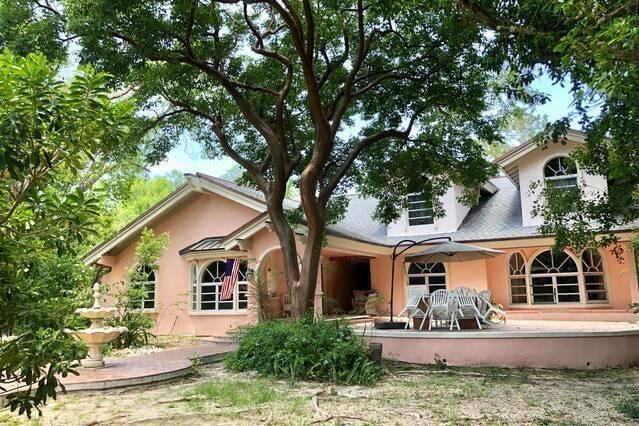 view of rear view of property