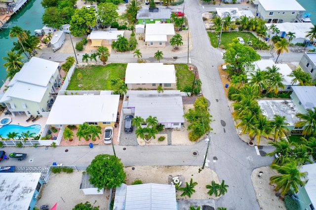 birds eye view of property featuring a residential view