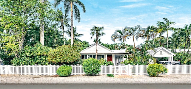 view of front of house