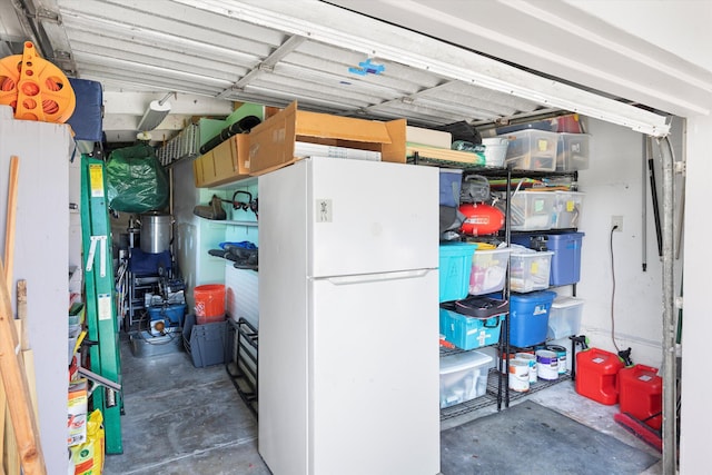 storage with a garage