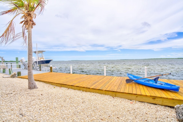 1777 Pine Channel Dr, Little Torch, FL 33042 - dock featuring a water view