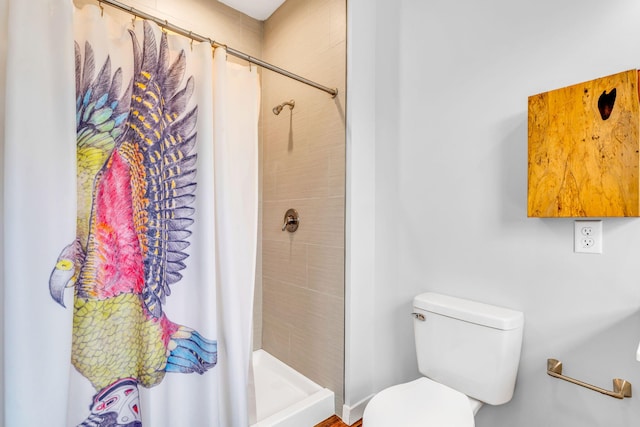 1777 Pine Channel Dr, Little Torch, FL 33042 - full bathroom featuring a stall shower and toilet