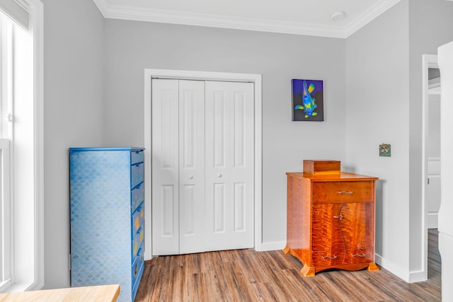 1777 Pine Channel Dr, Little Torch, FL 33042 - office with wood finished floors and ornamental molding