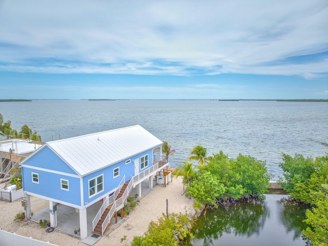 1777 Pine Channel Dr, Little Torch, FL 33042 - view from above of property featuring a large body of water