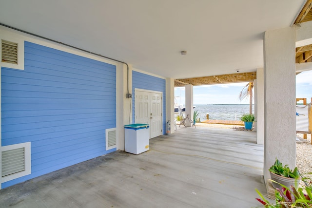 1777 Pine Channel Dr, Little Torch, FL 33042 - view of patio / terrace featuring a water view