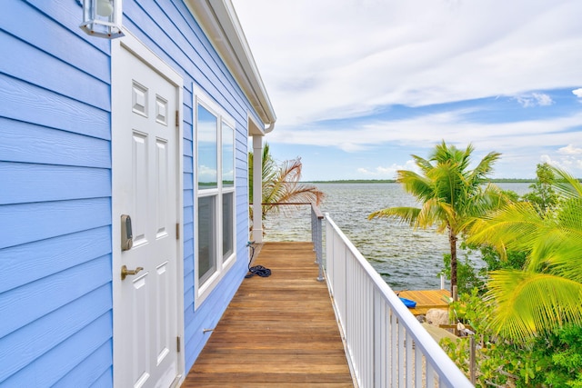 1777 Pine Channel Dr, Little Torch, FL 33042 - balcony featuring a water view