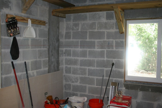 bathroom with plenty of natural light