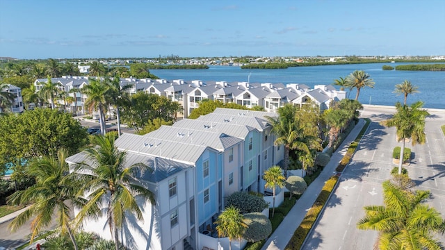64 Seaside N Ct, Key West, FL 33040 - aerial view of residential area featuring a large body of water