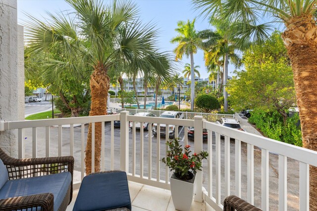 64 Seaside N Ct, Key West, FL 33040 - balcony featuring a water view
