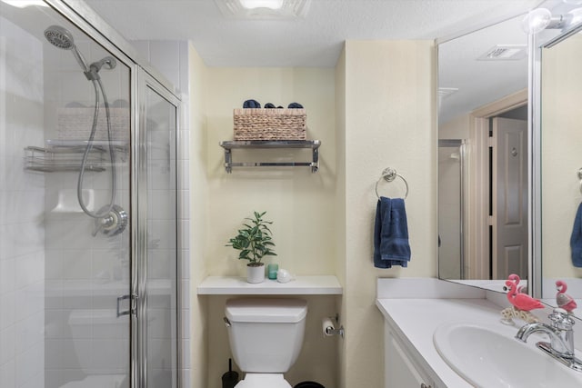 64 Seaside N Ct, Key West, FL 33040 - full bathroom featuring toilet, vanity, and a shower stall