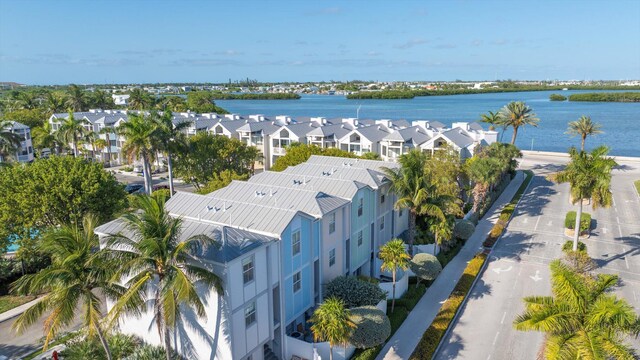 64 Seaside N Ct, Key West, FL 33040 - aerial view of residential area with a nearby body of water