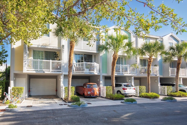 64 Seaside N Ct, Key West, FL 33040 - view of property featuring a garage
