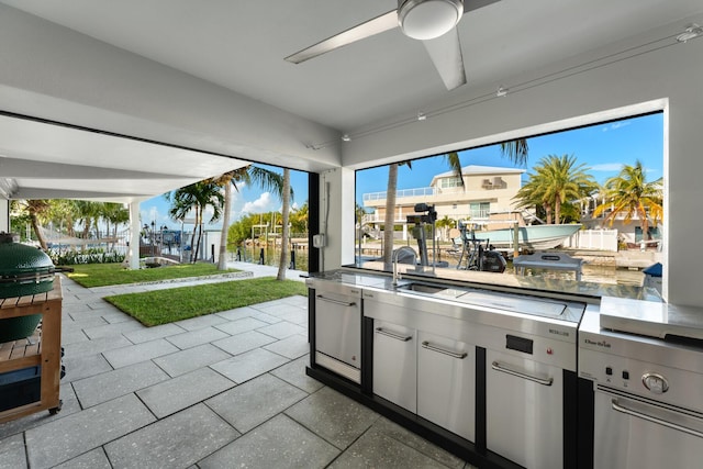 188 Indian Mound Trl, Islamorada, FL 33036 - view of patio / terrace with area for grilling